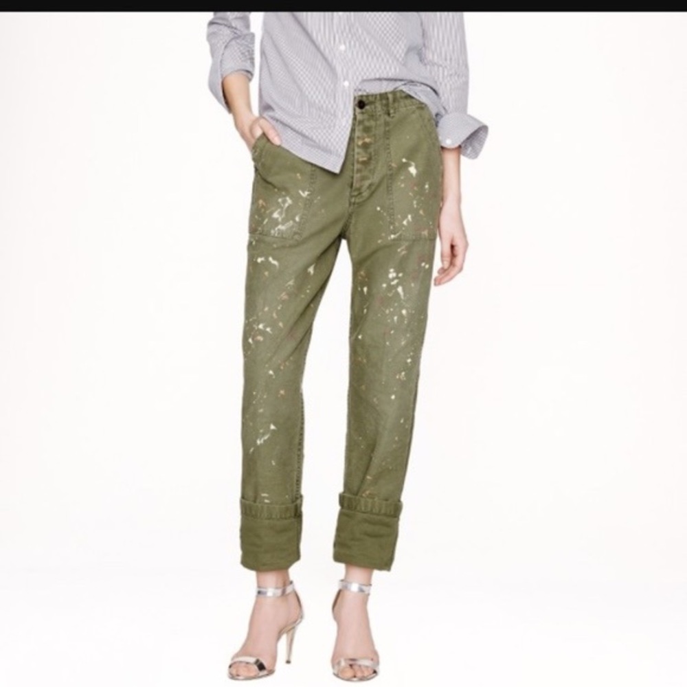 JCrew boyfriend fit cargo pants